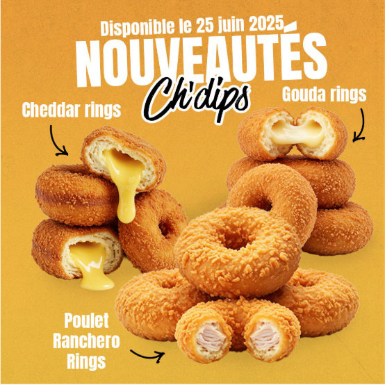 Nouveauté Produit - De nouveaux Ch'Dips sont arrivés chez Chamas Tacos !